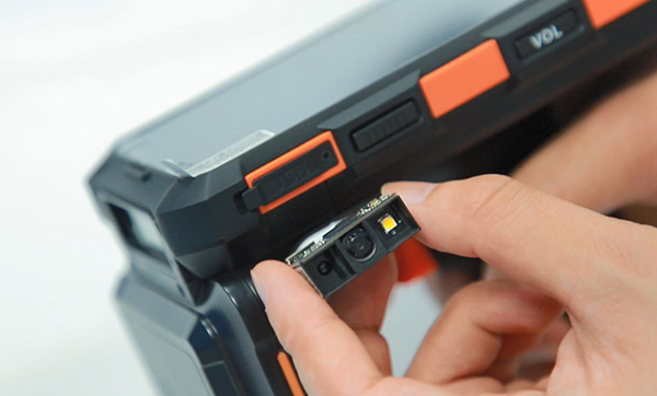 二維碼識讀器嵌入輕薄型手持終端，助力移動場景應用